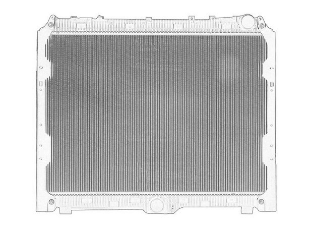 MERCEDES-BENZ OE Cooling Radiator A9615002700 - Radiador para Camião: foto 2 MERCEDES-BENZ OE Cooling Radiator A9615002700 - Radiador para Camião: foto 2