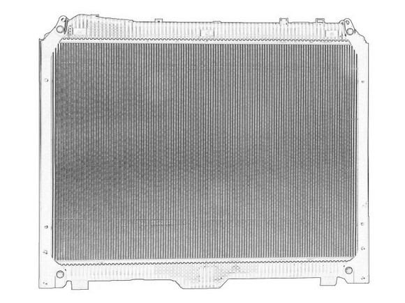 MERCEDES-BENZ OE Cooling Radiator A9615002700 - Radiador para Camião: foto 1 MERCEDES-BENZ OE Cooling Radiator A9615002700 - Radiador para Camião: foto 1