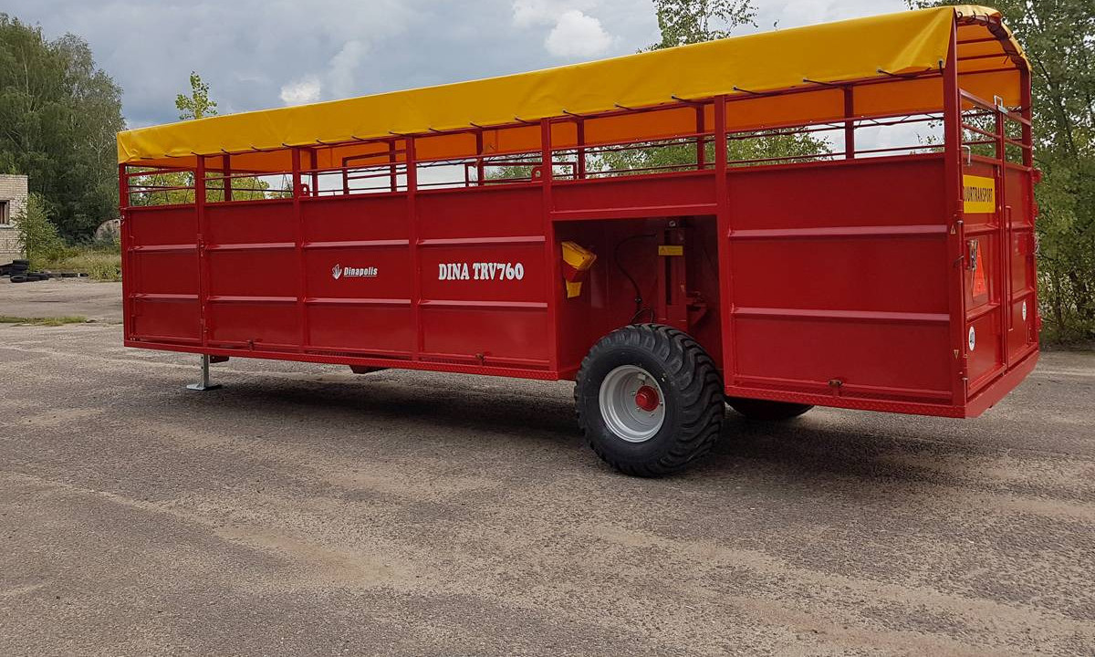 Dinapolis livestock trailer TRV 760 - Reboque transporte de gado: foto 2 Dinapolis livestock trailer TRV 760 - Reboque transporte de gado: foto 2