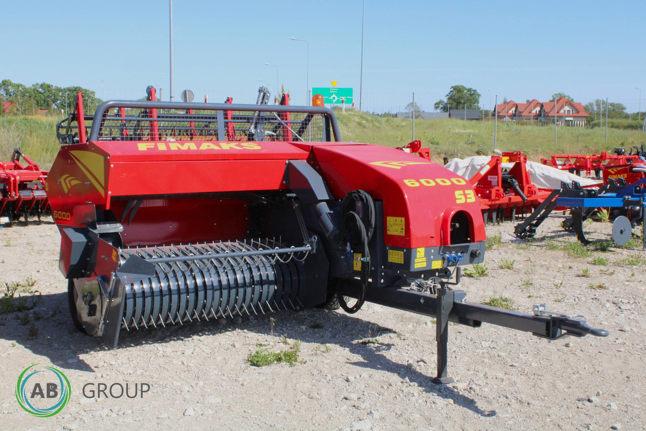 Fimaks 6000 Square Baler - Enfardadeira de fardos quadrados: foto 1 Fimaks 6000 Square Baler - Enfardadeira de fardos quadrados: foto 1