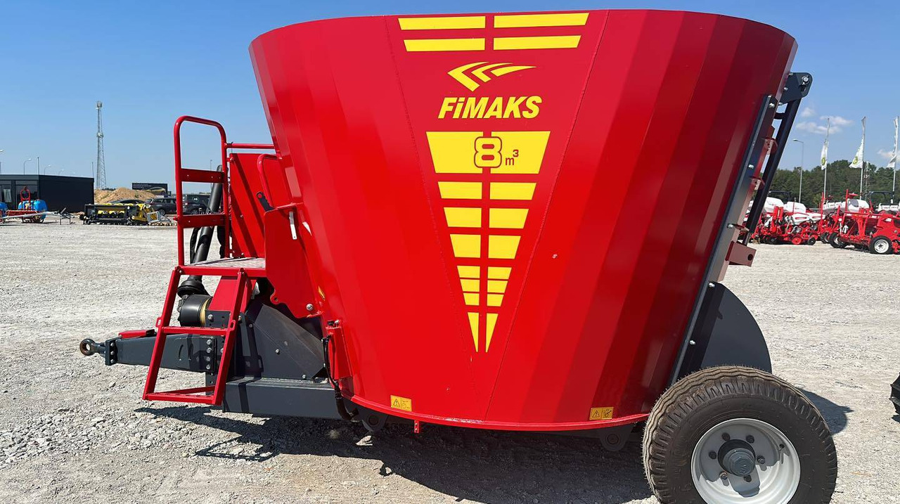 Fimaks vertical feeder mixer FMV8L, 8 m3 - Misturadora Alimentadora: foto 1 Fimaks vertical feeder mixer FMV8L, 8 m3 - Misturadora Alimentadora: foto 1