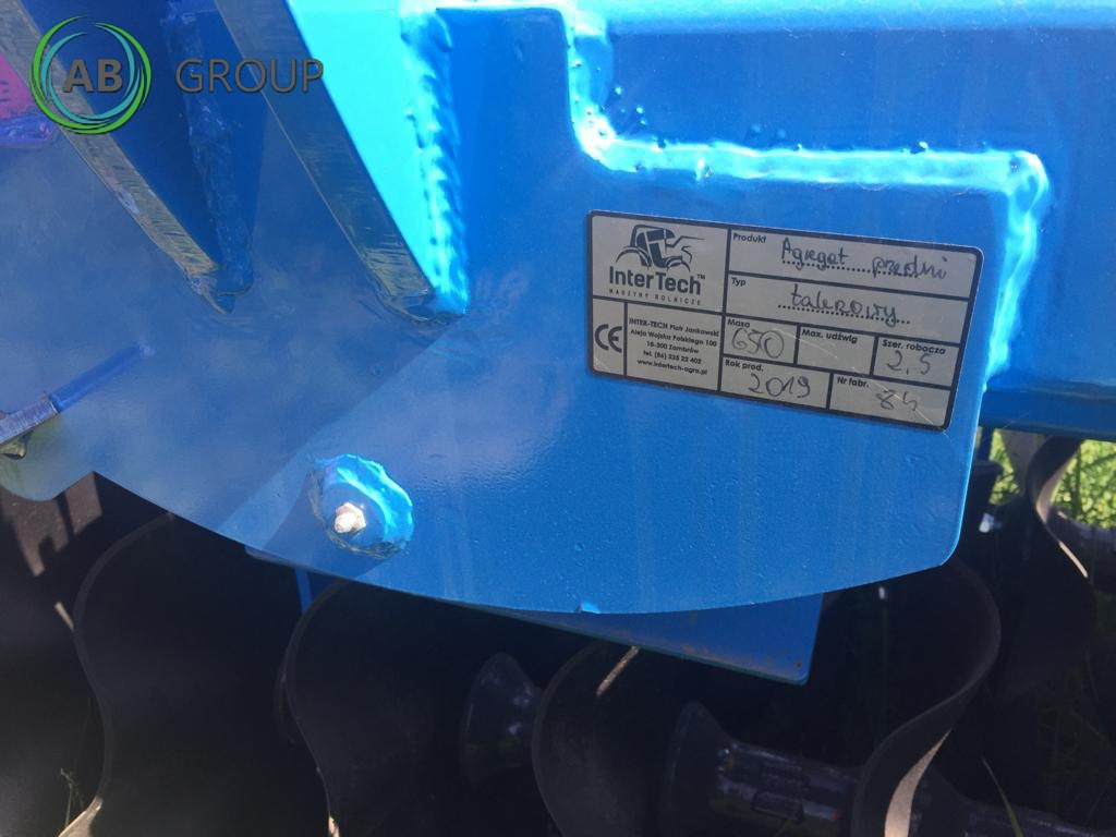 Grades de discos Inter-Tech front disc 2,5 m: foto 9 Grades de discos Inter-Tech front disc 2,5 m: foto 9