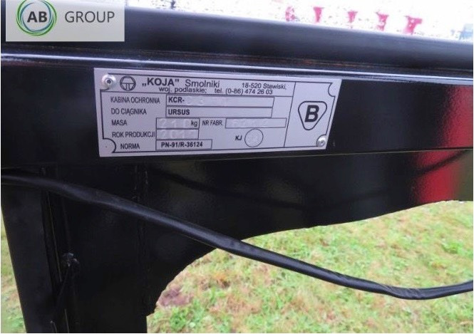 Koja tractor cab C-360 - Cabine para Trator: foto 5 Koja tractor cab C-360 - Cabine para Trator: foto 5