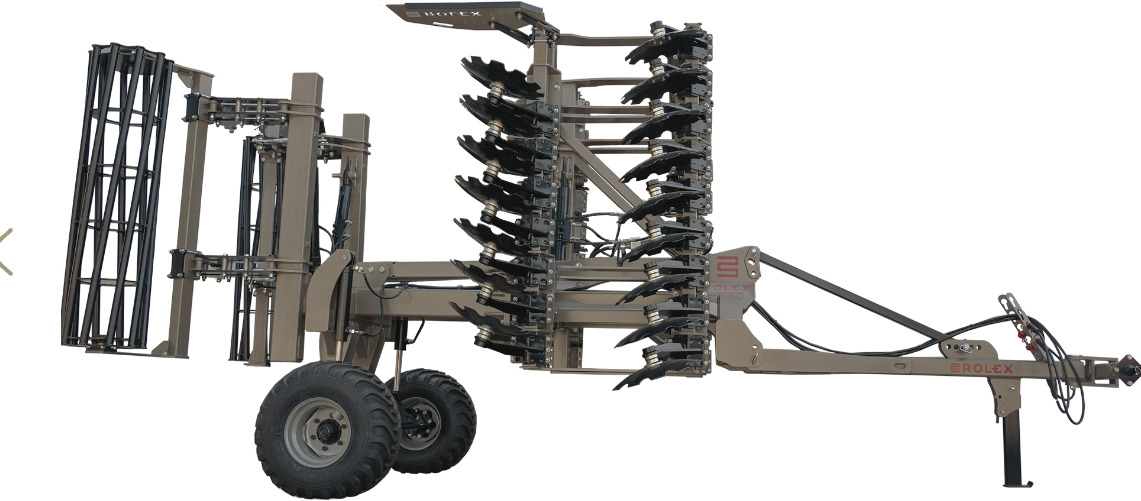 Rol-ex ciężka brona talerzowa uprawowo-ścierniskowa, składana hydraulicznie 4,0 BTHC - Grades de discos: foto 3 Rol-ex ciężka brona talerzowa uprawowo-ścierniskowa, składana hydraulicznie 4,0 BTHC - Grades de discos: foto 3