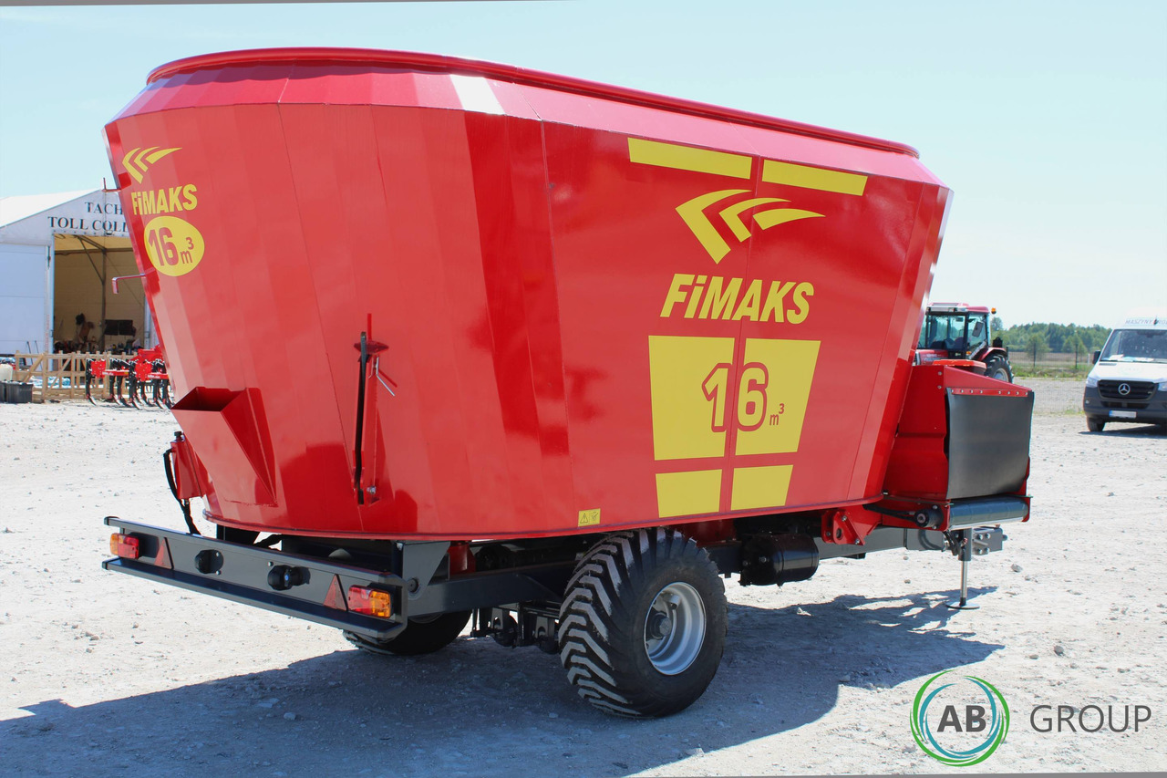 TMR Mixer Fimaks FMV 16m³ - demo - Misturadora Alimentadora: foto 5 TMR Mixer Fimaks FMV 16m³ - demo - Misturadora Alimentadora: foto 5