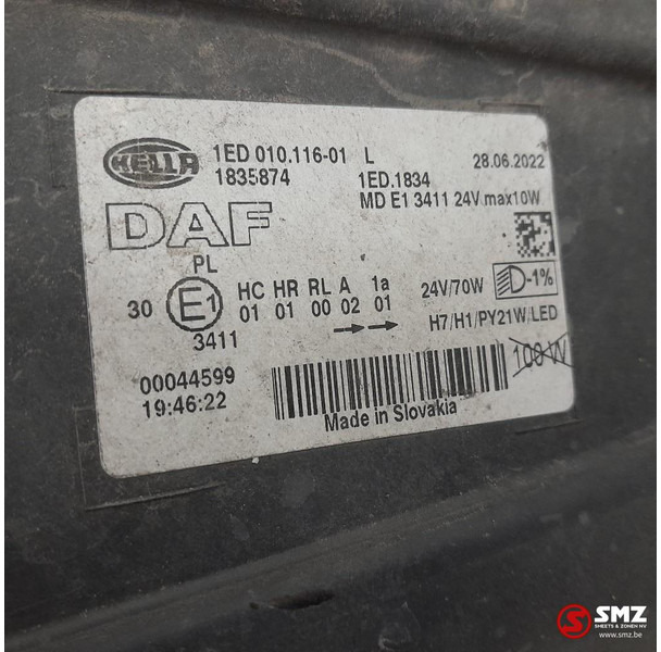 DAF Occ koplamp links DAF - Farol dianteira para Camião: foto 3 DAF Occ koplamp links DAF - Farol dianteira para Camião: foto 3