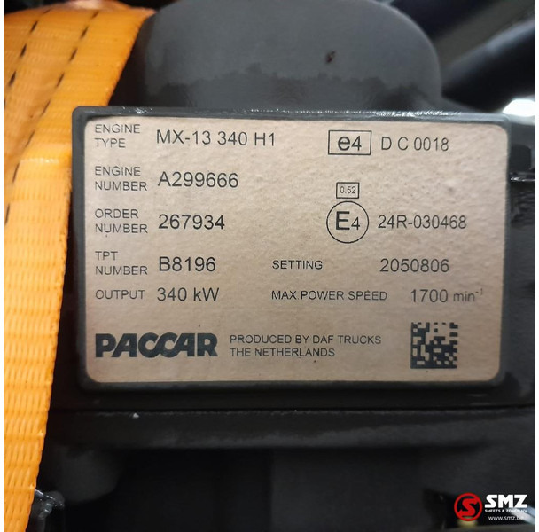DAF Occ motor MX13 340H1 DAF - Motor para Camião: foto 5 DAF Occ motor MX13 340H1 DAF - Motor para Camião: foto 5