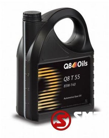 Diversen Aandrijfolie Q8 T55 SAE 85W140 GL5 5L - Óleo lubrificante/ Produto para o cuidado automovel: foto 1 Diversen Aandrijfolie Q8 T55 SAE 85W140 GL5 5L - Óleo lubrificante/ Produto para o cuidado automovel: foto 1