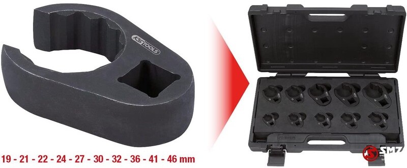 Diversen Open opsteekringsleutelset 19-46 MM 10PCS - Ferramenta automotiva: foto 5 Diversen Open opsteekringsleutelset 19-46 MM 10PCS - Ferramenta automotiva: foto 5