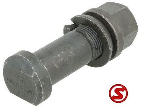 Diversen Wielbout M22x1.5 91mm + moer - Parafuso da roda para Camião: foto 1 Diversen Wielbout M22x1.5 91mm + moer - Parafuso da roda para Camião: foto 1