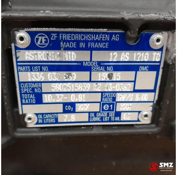 Iveco Occ versnellingsbak 12AS1210TO Iveco - Caixa de velocidade para Camião: foto 5 Iveco Occ versnellingsbak 12AS1210TO Iveco - Caixa de velocidade para Camião: foto 5