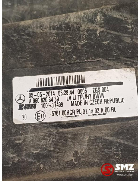 Mercedes-Benz Occ koplamp links RHD Mercedes - Farol dianteira para Camião: foto 3 Mercedes-Benz Occ koplamp links RHD Mercedes - Farol dianteira para Camião: foto 3