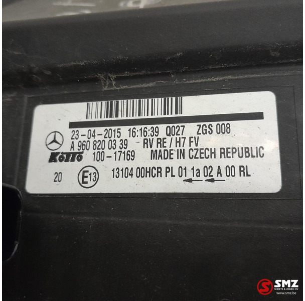 Mercedes-Benz Occ koplamp rechts Mercedes - Farol dianteira para Camião: foto 3 Mercedes-Benz Occ koplamp rechts Mercedes - Farol dianteira para Camião: foto 3