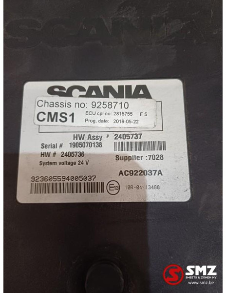 Scania Occ ECU CMS1 regeleenheid Scania - Centralina electrónica para Camião: foto 3 Scania Occ ECU CMS1 regeleenheid Scania - Centralina electrónica para Camião: foto 3