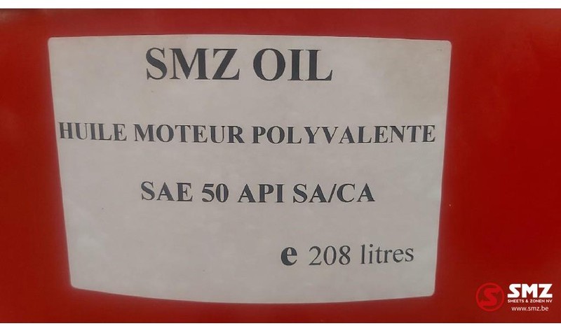 Smz Smz motor olie sae 50 208l - Óleo lubrificante/ Produto para o cuidado automovel: foto 3 Smz Smz motor olie sae 50 208l - Óleo lubrificante/ Produto para o cuidado automovel: foto 3