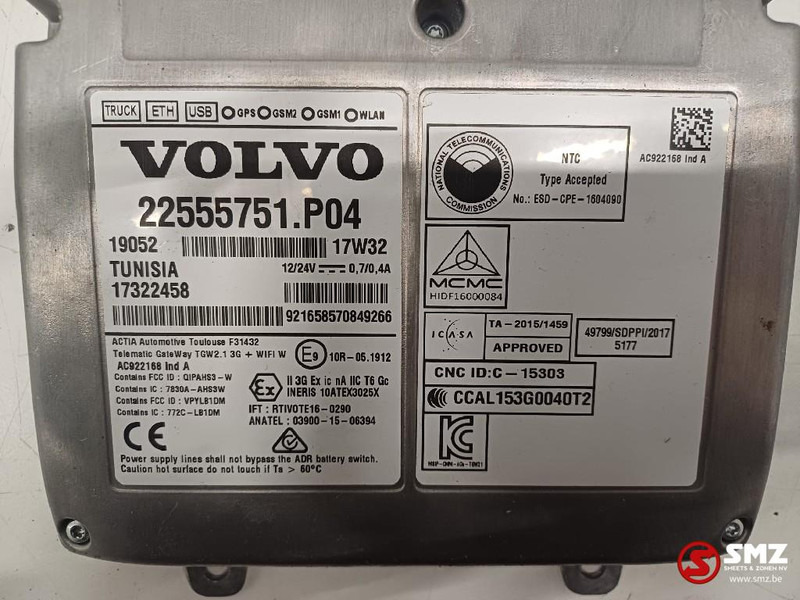 Volvo Occ ECU telematica regeleenheid Volvo - Centralina electrónica para Camião: foto 4 Volvo Occ ECU telematica regeleenheid Volvo - Centralina electrónica para Camião: foto 4