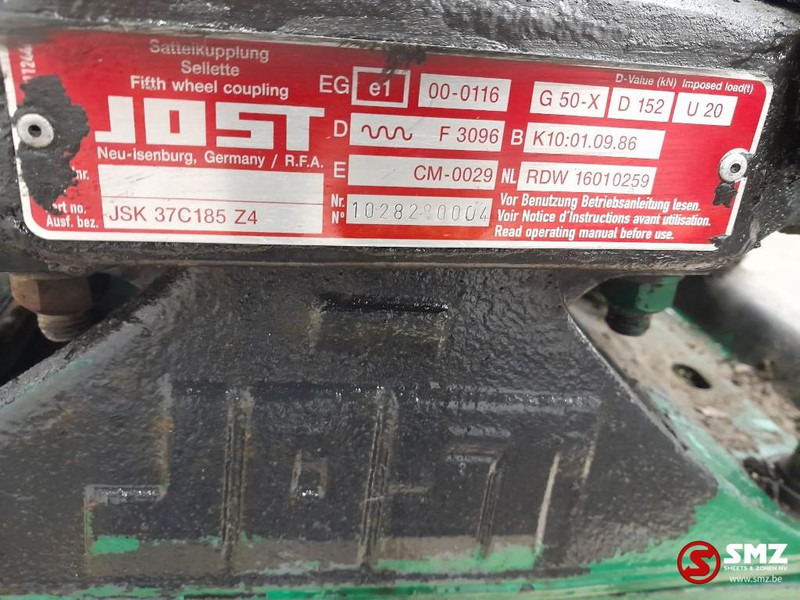 Quinta-roda para Camião jost Occ koppelschotel + montageplaat Jost JSK37C185 Z4: foto 6