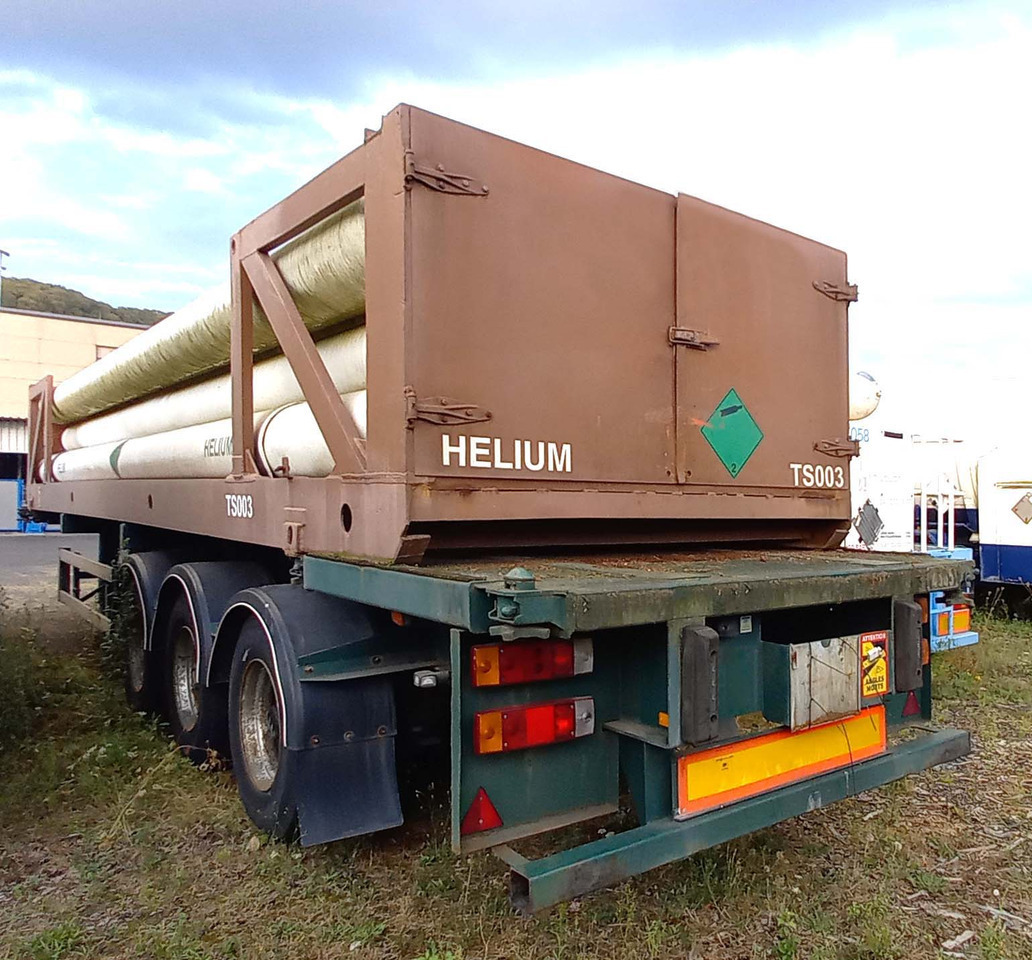 FRUEHAUF Gas tank tube semi-trailer used for compressed helium, hydrogen, Wasserstoff - Semi-reboque cisterna: foto 4 FRUEHAUF Gas tank tube semi-trailer used for compressed helium, hydrogen, Wasserstoff - Semi-reboque cisterna: foto 4