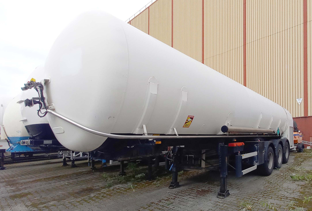 GOFA Gas tank semi-trailer cryogenic used for nitrogen, argon, oxygen, LIN, LOX, LAR - Semi-reboque cisterna: foto 2 GOFA Gas tank semi-trailer cryogenic used for nitrogen, argon, oxygen, LIN, LOX, LAR - Semi-reboque cisterna: foto 2
