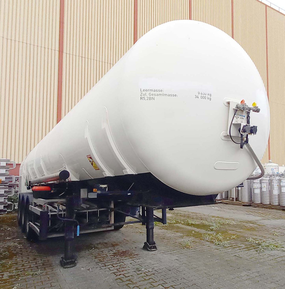 GOFA Gas tank semi-trailer cryogenic used for nitrogen, argon, oxygen, LIN, LOX, LAR - Semi-reboque cisterna: foto 1 GOFA Gas tank semi-trailer cryogenic used for nitrogen, argon, oxygen, LIN, LOX, LAR - Semi-reboque cisterna: foto 1
