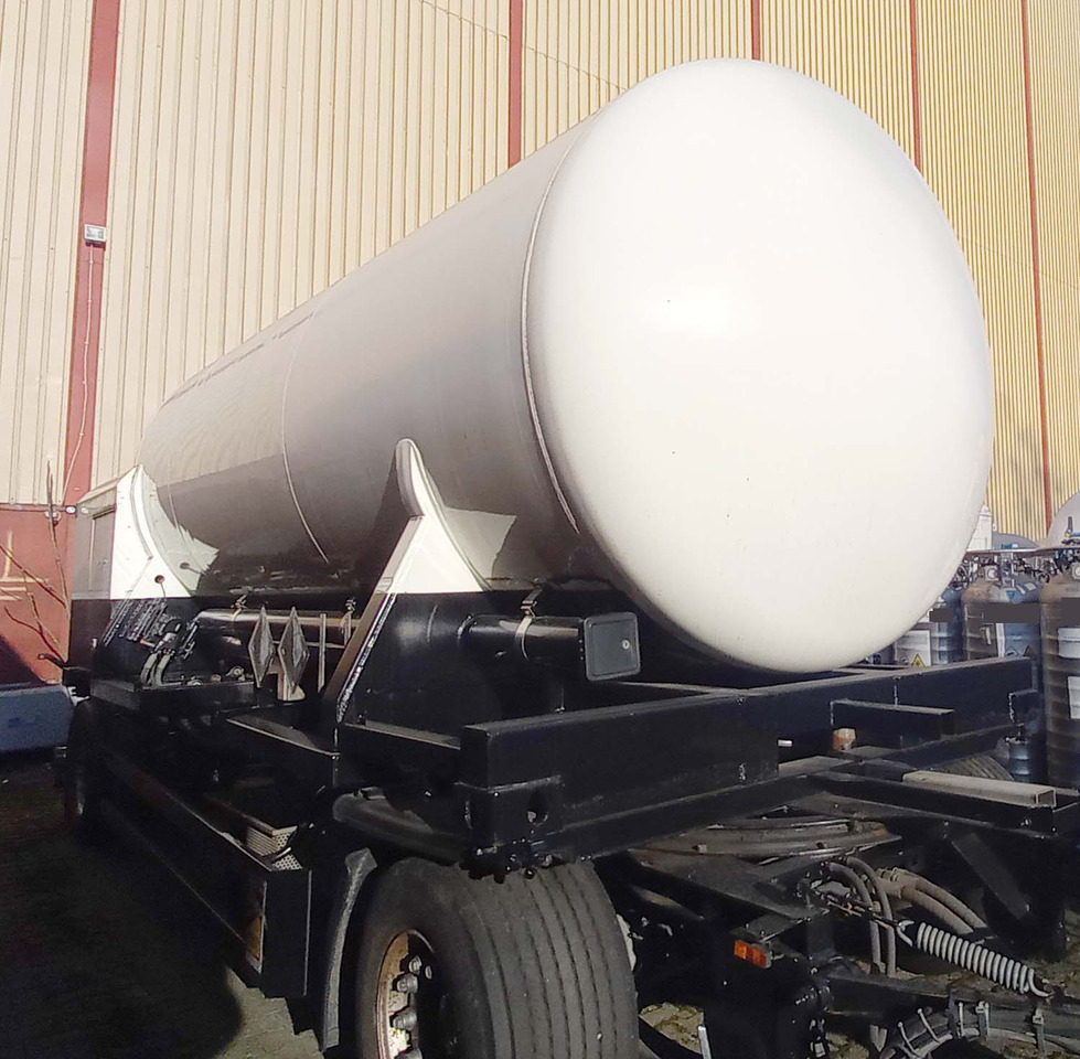 GOFA Gas tank trailer cryogenic used for oxygen, nitrogen, argon, gas. - Semi-reboque cisterna: foto 3 GOFA Gas tank trailer cryogenic used for oxygen, nitrogen, argon, gas. - Semi-reboque cisterna: foto 3