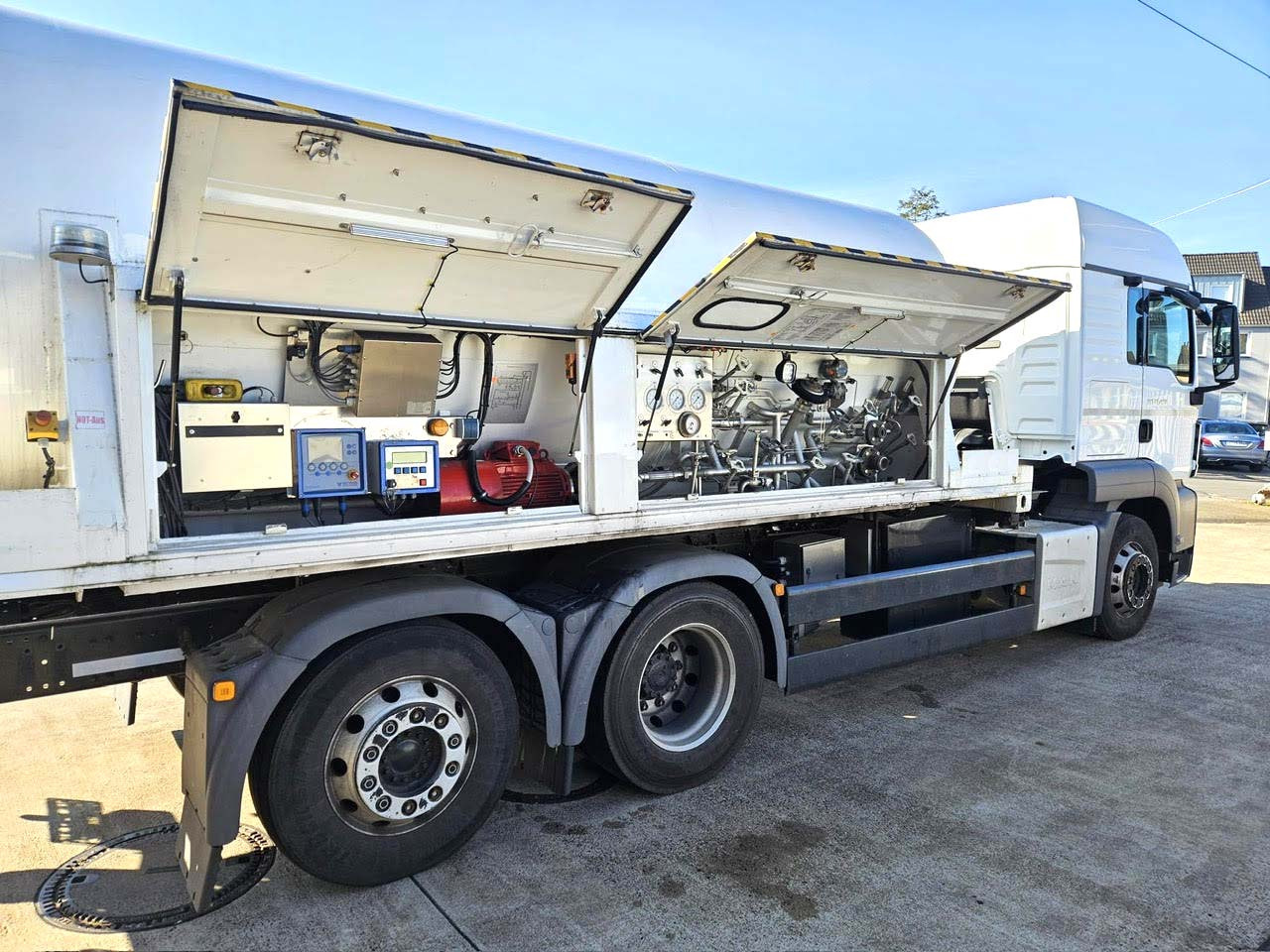 MAN Tank gas truck cryogenic used for oxygen, nitrogen, argon, LIN, LOX, LAR - Camião cisterna: foto 5 MAN Tank gas truck cryogenic used for oxygen, nitrogen, argon, LIN, LOX, LAR - Camião cisterna: foto 5