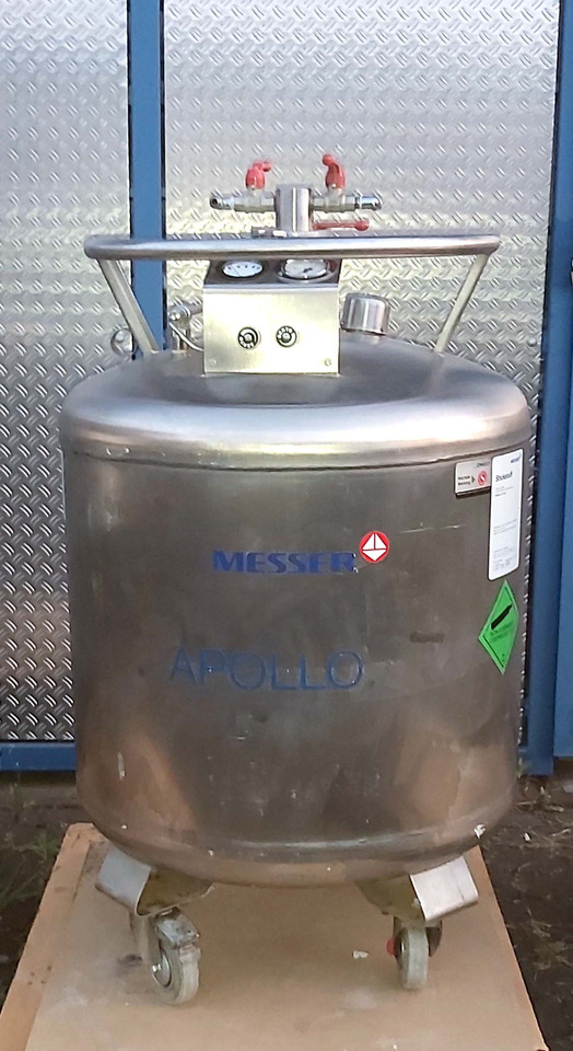 Messer Dewar vessel for liquid nitrogen cryogenic Cryotherm Apollo 200 liters - Depósito de armazenamento: foto 1 Messer Dewar vessel for liquid nitrogen cryogenic Cryotherm Apollo 200 liters - Depósito de armazenamento: foto 1