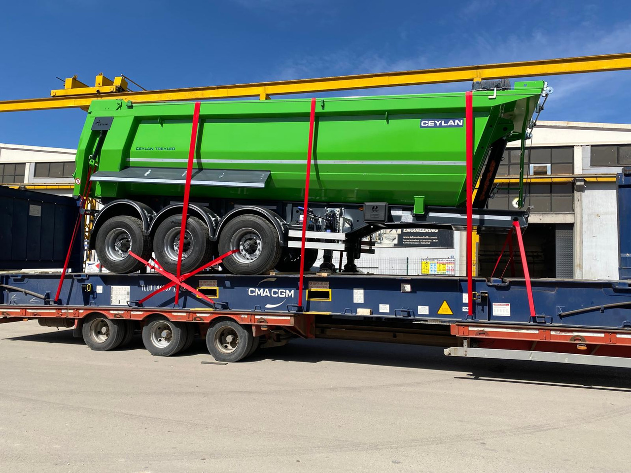 CEYLAN 3 AXLES TIPPER 22-30M3 - Semi-reboque basculante: foto 4 CEYLAN 3 AXLES TIPPER 22-30M3 - Semi-reboque basculante: foto 4