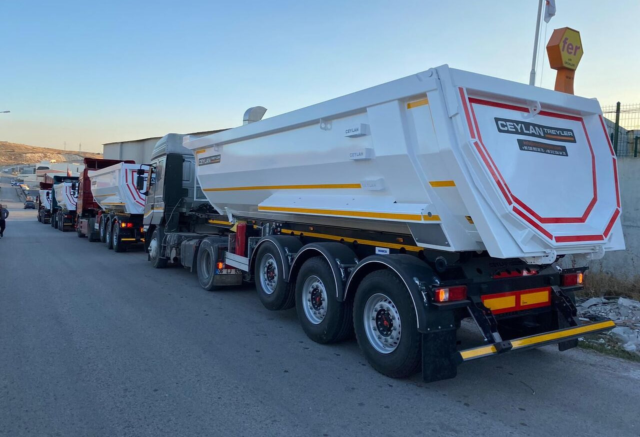 CEYLAN 3 AXLES TIPPER 22-30M3 - Semi-reboque basculante: foto 5 CEYLAN 3 AXLES TIPPER 22-30M3 - Semi-reboque basculante: foto 5