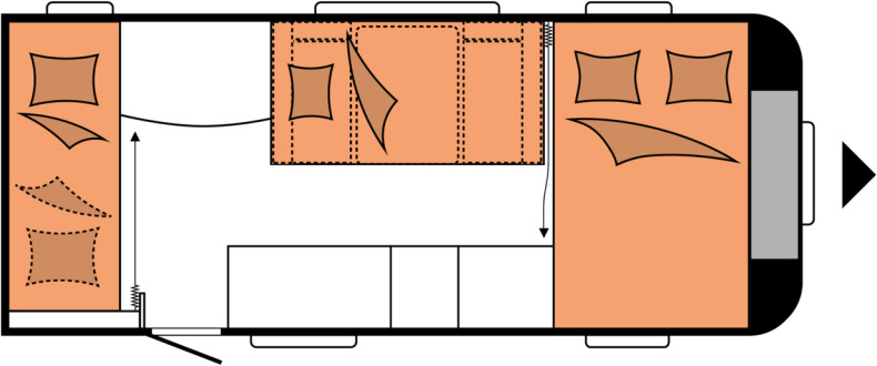 DE LUXE 490 KMF - Caravana: foto 2 DE LUXE 490 KMF - Caravana: foto 2