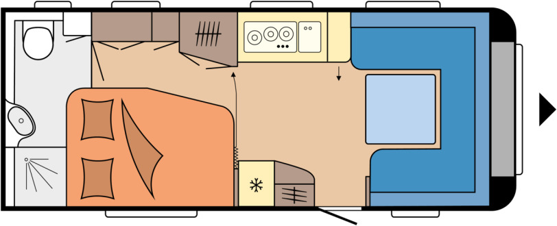 EXCELLENT 560 WFU - Caravana: foto 1 EXCELLENT 560 WFU - Caravana: foto 1