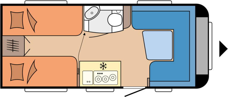 Hobby DE LUXE 460 LU - Caravana: foto 1 Hobby DE LUXE 460 LU - Caravana: foto 1