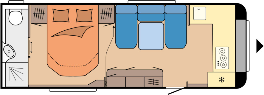 Hobby HOBBY MAXIA 660 WQM 2025 - Caravana: foto 1 Hobby HOBBY MAXIA 660 WQM 2025 - Caravana: foto 1