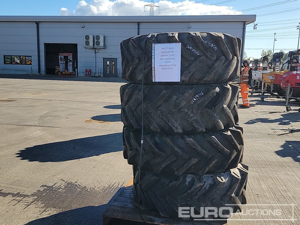 15.5/80-24 Tyre (4 of) - Pneu: foto 4 15.5/80-24 Tyre (4 of) - Pneu: foto 4