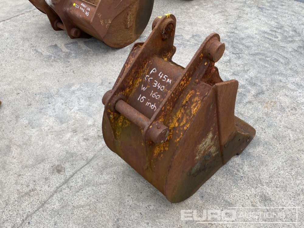 16" Digging Bucket, 45mm Pin to Suit 6-8 Ton Excavator - Balde: foto 4 16" Digging Bucket, 45mm Pin to Suit 6-8 Ton Excavator - Balde: foto 4