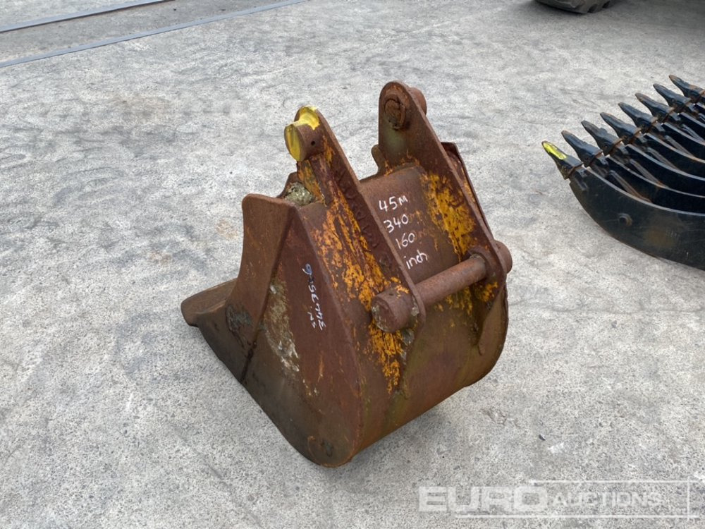 16" Digging Bucket, 45mm Pin to Suit 6-8 Ton Excavator - Balde: foto 3 16" Digging Bucket, 45mm Pin to Suit 6-8 Ton Excavator - Balde: foto 3