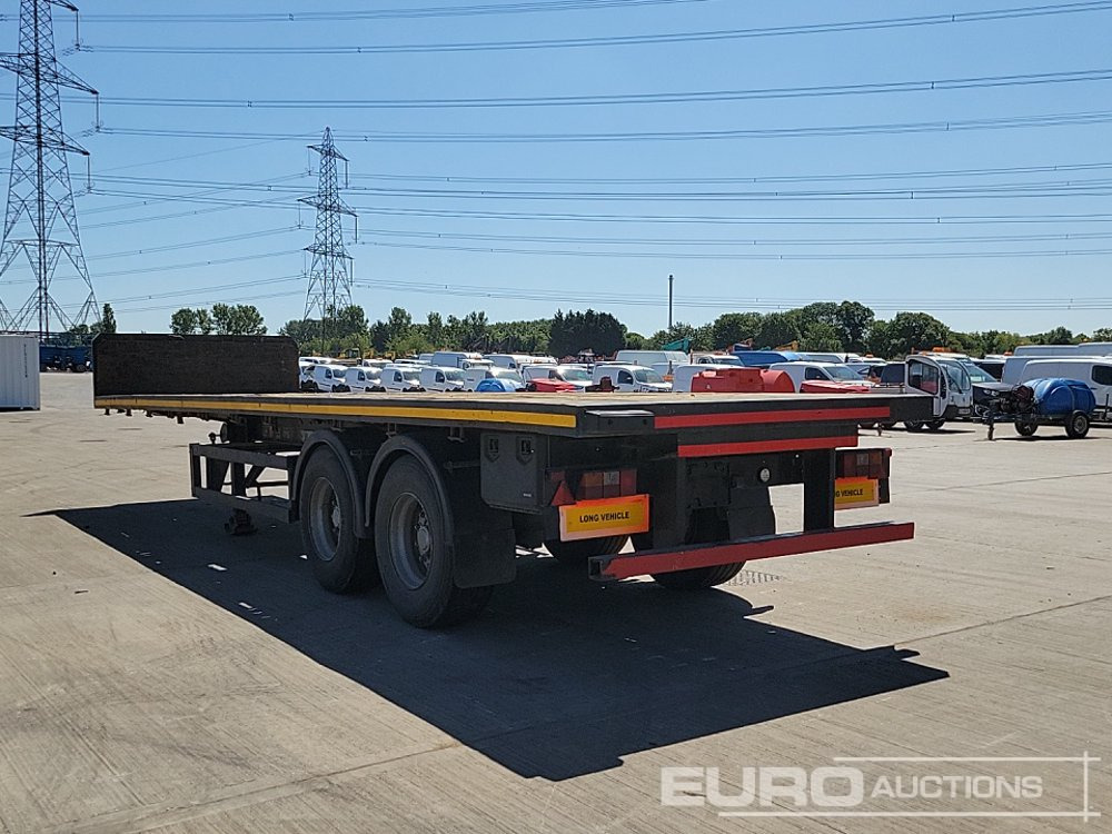 1999 Don-Bur Twin Axle Flatbed Trailer - Semi-reboque plataforma/ Caixa aberta: foto 3 1999 Don-Bur Twin Axle Flatbed Trailer - Semi-reboque plataforma/ Caixa aberta: foto 3
