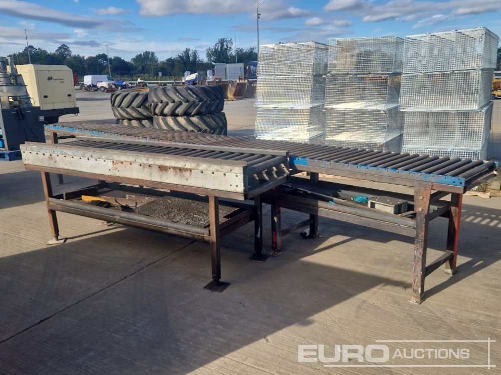 20', 8' Roller Conveyer - Transportador: foto 2 20', 8' Roller Conveyer - Transportador: foto 2