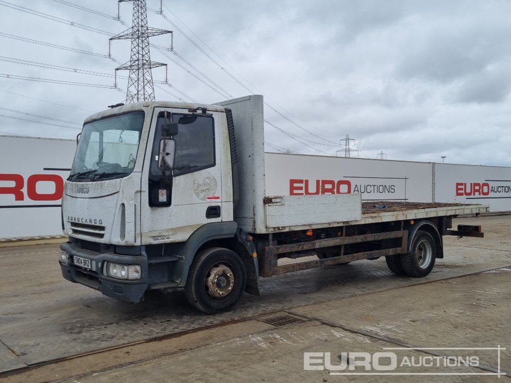 2004 Iveco 120E18 - Camião de caixa aberta/ Plataforma: foto 1 2004 Iveco 120E18 - Camião de caixa aberta/ Plataforma: foto 1