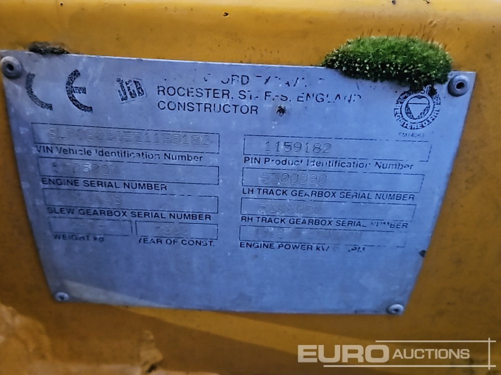 2005 JCB 8030 - Mini escavadeira: foto 1 2005 JCB 8030 - Mini escavadeira: foto 1