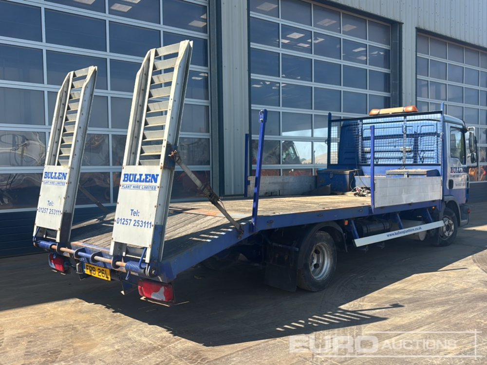 2006 MAN 4x2 Beavertail Plant Lorry, Winch, Ramps, Automatic Gearbox (Electrical Fault) - Camião transporte de veículos: foto 4 2006 MAN 4x2 Beavertail Plant Lorry, Winch, Ramps, Automatic Gearbox (Electrical Fault) - Camião transporte de veículos: foto 4