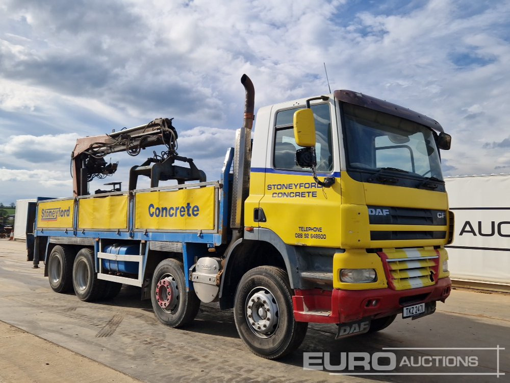 Camião de caixa aberta/ Plataforma 2007 DAF CF: foto 7