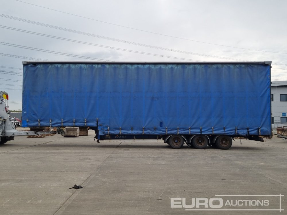 2007 SDC Trailer Tri Axle Double Deck Curtainsider Trailer - Semi-reboque de lona: foto 2 2007 SDC Trailer Tri Axle Double Deck Curtainsider Trailer - Semi-reboque de lona: foto 2