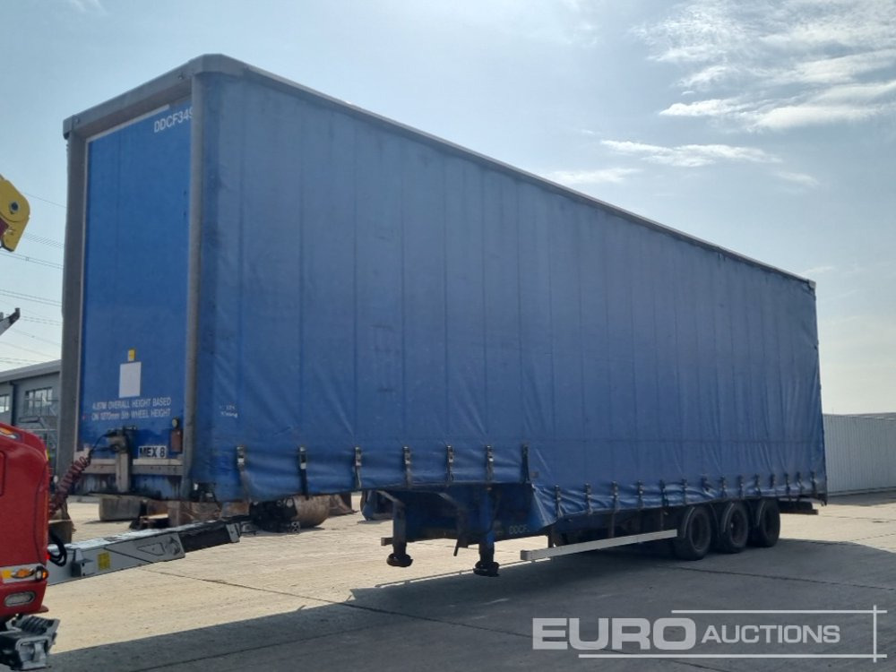 2007 SDC Trailer Tri Axle Double Deck Curtainsider Trailer - Semi-reboque de lona: foto 1 2007 SDC Trailer Tri Axle Double Deck Curtainsider Trailer - Semi-reboque de lona: foto 1