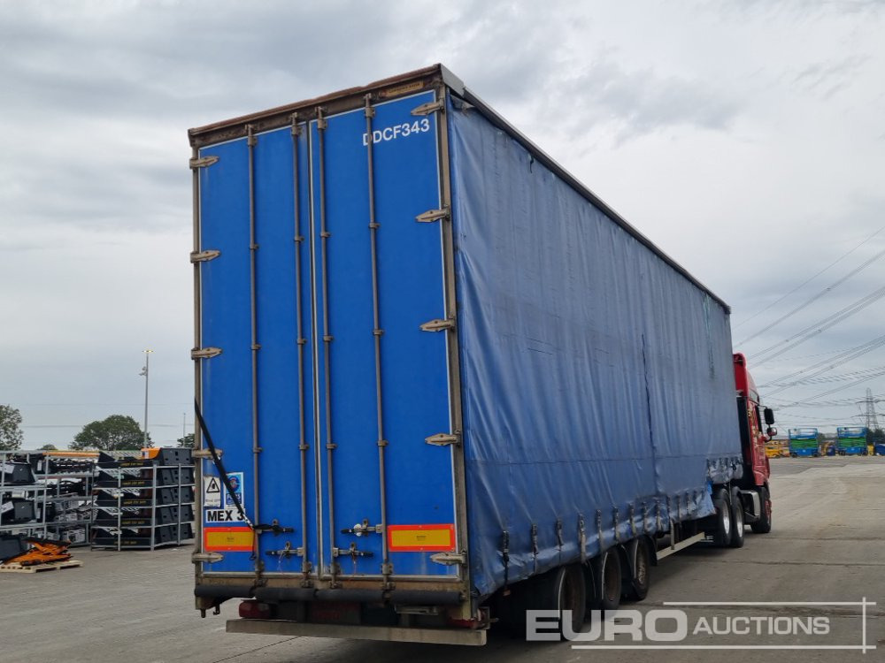 2007 SDC Trailer Tri Axle Double Deck Curtainsider Trailer - Semi-reboque de lona: foto 5 2007 SDC Trailer Tri Axle Double Deck Curtainsider Trailer - Semi-reboque de lona: foto 5