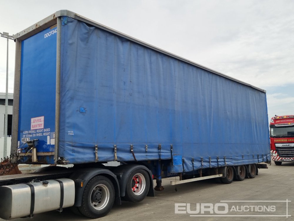 2007 SDC Trailer Tri Axle Double Deck Curtainsider Trailer - Semi-reboque de lona: foto 1 2007 SDC Trailer Tri Axle Double Deck Curtainsider Trailer - Semi-reboque de lona: foto 1