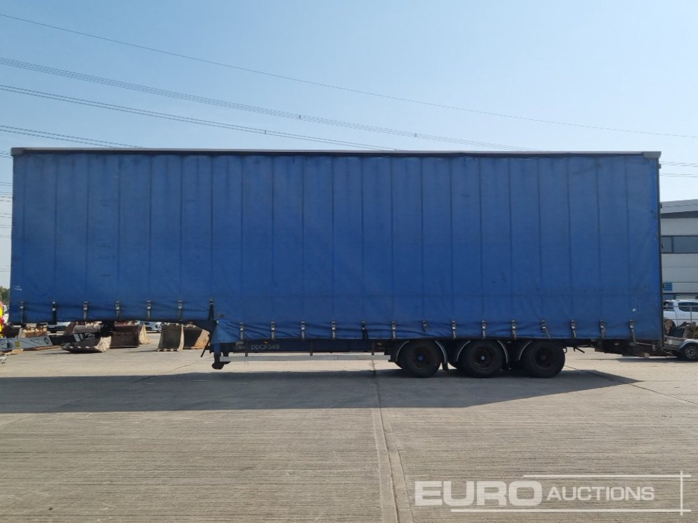 2007 SDC Trailer Tri Axle Double Deck Curtainsider Trailer - Semi-reboque de lona: foto 2 2007 SDC Trailer Tri Axle Double Deck Curtainsider Trailer - Semi-reboque de lona: foto 2