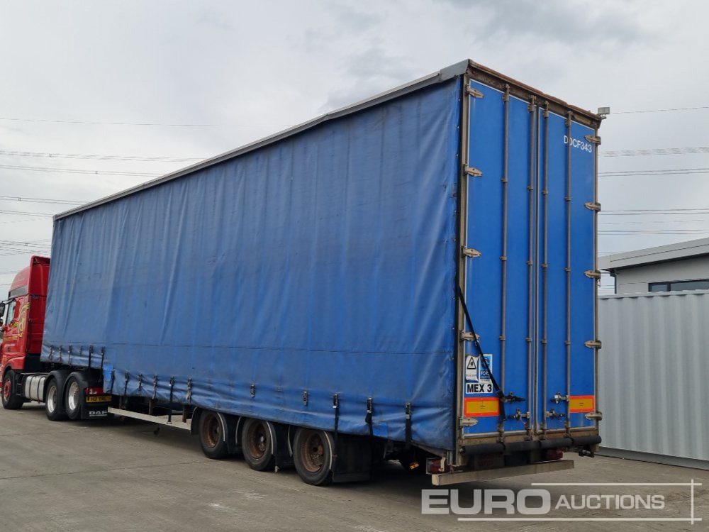 2007 SDC Trailer Tri Axle Double Deck Curtainsider Trailer - Semi-reboque de lona: foto 3 2007 SDC Trailer Tri Axle Double Deck Curtainsider Trailer - Semi-reboque de lona: foto 3
