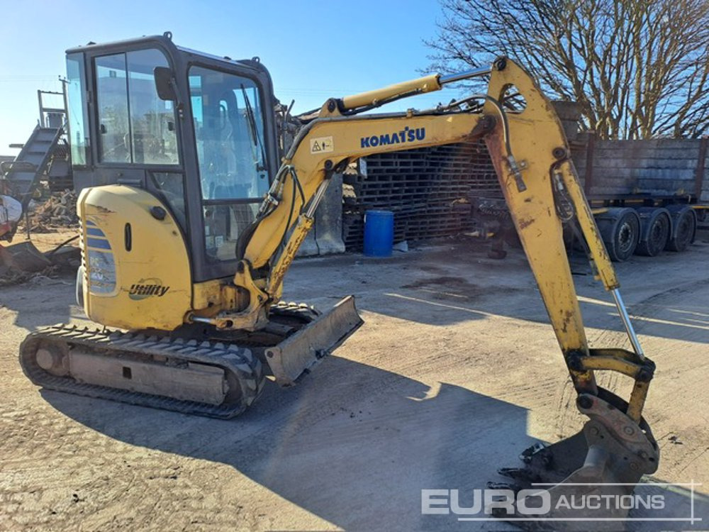 2008 Komatsu PC20MR-2 - Mini escavadeira: foto 5 2008 Komatsu PC20MR-2 - Mini escavadeira: foto 5