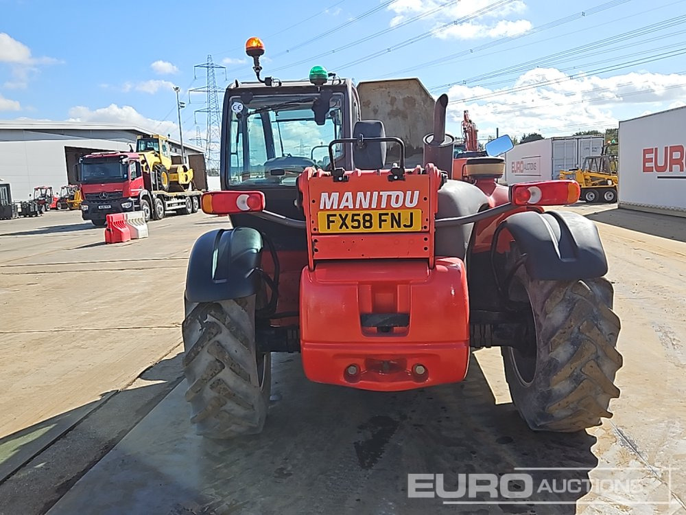 2008 Manitou MT732 - Empilhador telescópico: foto 4 2008 Manitou MT732 - Empilhador telescópico: foto 4